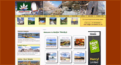 Desktop Screenshot of mazdatravelskashmir.com